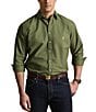 Polo Ralph Lauren Big & Tall Solid Garment-Dye Oxford Long Sleeve Woven Shirt - Image 4
