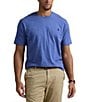 Polo Ralph Lauren Big & Tall Solid Jersey Short Sleeve T-Shirt, Color:Faded Royal Heather - Image 1