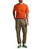 Polo Ralph Lauren Big & Tall Solid Jersey Short Sleeve T-Shirt, Color:College Orange - Image 3