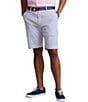 Color:Blue Seersucker - Image 1 - Big & Tall Stretch Classic Fit 9.5#double; and 10.5#double; Inseam Seersucker Shorts