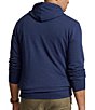 Color:Spring Navy Heather - Image 2 - Big & Tall Terry Hoodie