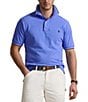 Polo Ralph Lauren Big & Tall Tipped Mesh Short Sleeve Polo Shirt, Color:Harbor Island Blue - Image 1