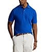 Color:Heritage Blue - Image 1 - Big & Tall Tipped Mesh Short-Sleeve Polo Shirt