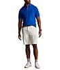 Color:Heritage Blue - Image 3 - Big & Tall Tipped Mesh Short-Sleeve Polo Shirt