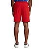 Color:RL 2000 Red - Image 2 - Big & Tall Traveler Classic Fit Allover Pony 6.5#double; Inseam and 7.5#double; Inseam Swim Trunks