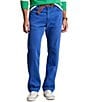 Color:Rugby Royal - Image 1 - Big & Tall Varick Slim Straight Garment-Dyed Jeans