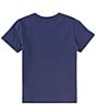 Color:Newport Navy - Image 2 - Big Boys 2T-7 Polo Bear Short-Sleeve Jersey T-Shirt