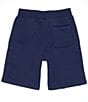 Color:Newport Navy - Image 2 - Big Boys 8-20 Big Pony Fleece Shorts
