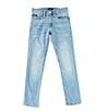 Color:Hartley Wash - Image 1 - Big Boys 8-20 Eldridge Skinny Stretch Denim Jeans