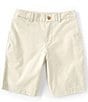 Color:Basic Sand - Image 1 - Big Boys 8-20 Flat-Front Chino Shorts