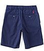 Color:Aviator Navy - Image 2 - Big Boys 8-20 Flat-Front Chino Shorts