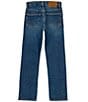 Color:Woodhaven Wash - Image 2 - Big Boys 8-20 Hampton Straight Stretch Jeans