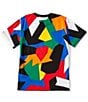 Color:Active Camouflage - Image 2 - Big Boys 8-20 Short-Sleeve Abstract-Print Jersey T-Shirt