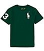 Color:New Forest - Image 1 - Big Boys 8-20 Short Sleeve Big Pony Jersey T-Shirt