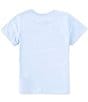 Color:Blue Hyacinth - Image 2 - Big Boys 8-20 Short Sleeve Color Changing Logo Jersey T-Shirt