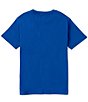 Color:Sapphire Star - Image 2 - Big Boys 8-20 Short-Sleeve Logo Jersey T-Shirt