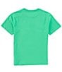 Color:Green - Image 2 - Big Boys 8-20 Short Sleeve Polo Bear Cotton Jersey T-Shirt