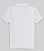 Color:White - Image 2 - Big Boys 8-20 Short Sleeve Polo Bear Mesh Polo Shirt
