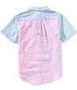 Polo Ralph Lauren Big Boys 8-20 Short-Sleeve Striped Seersucker Fun Shirt, Color:Multi - Image 2