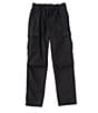 Color:Polo Black - Image 1 - Big Boys 8-20 Slim Stretch Twill Cargo Pants