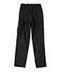 Color:Polo Black - Image 2 - Big Boys 8-20 Slim Stretch Twill Cargo Pants