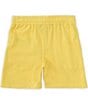 Color:Oasis Yellow - Image 2 - Big Boys 8-20 Spa Graphic Terry Shorts