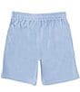 Color:Blue Hyacinth - Image 2 - Big Boys 8-20 Spa Graphic Terry Shorts