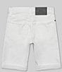 Color:Dell White - Image 2 - Big Boys 8-20 Sullivan Slim Stretch Denim Shorts