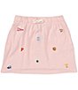 Color:Hint Of Pink - Image 1 - Big Girls 7-16 Collegiate-Icon Mesh Skirt