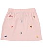 Color:Hint Of Pink - Image 2 - Big Girls 7-16 Collegiate-Icon Mesh Skirt