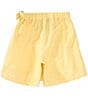 Polo Ralph Lauren Big Girls 7-16 Pleated Oxford Faux-Wrap Skort, Color:Yellow - Image 2