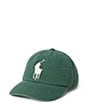 Polo Ralph Lauren Big Pony Contrasting Athletic Twill Cap, Color:Washed Forest - Image 1