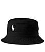 Color:Polo Black - Image 1 - Black Chino Bucket Hat