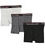 Color:Andover Heather/Madison Heather/Polo Black - Image 1 - Little/Big Boys 4-20 Assorted Classic Boxer Briefs 3-Pack