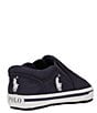 Color:Navy/White - Image 3 - Boys' Bal Harbour II Logo Sneaker Crib Shoes (Infant)