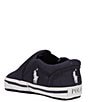 Color:Navy/White - Image 4 - Boys' Bal Harbour II Logo Sneaker Crib Shoes (Infant)