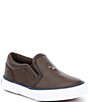Color:Chocolate - Image 1 - Boys' Bal Harbour II Slip-On Sneakers (Infant)