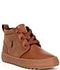 Color:Tan Burnished - Image 1 - Boys' Camdyn Sneakers (Youth)