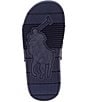 Color:Navy - Image 6 - Boys' Fairview Polo Bear Slides (Youth)