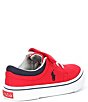 Color:Red/Navy - Image 2 - Boys' Faxon X Logo Detail Canvas Sneakers (Infant)