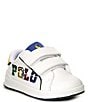 Color:White Multi - Image 1 - Boys' Heritage Court III Graphic EZ Sneakers (Infant)