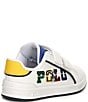 Color:White Multi - Image 2 - Boys' Heritage Court III Graphic EZ Sneakers (Infant)