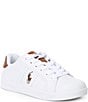 Color:White/Tan - Image 1 - Boys' Heritage Court III Sneakers (Toddler)