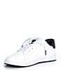 Color:White/Navy/Green - Image 4 - Boys' Heritage Graphic Court III Sneakers (Youth)