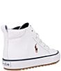 Color:White - Image 2 - Boys' Jaxson Hi-Top Sneakers (Youth)