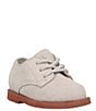 Color:White - Image 1 - Boys' Morgan Oxford Crib Shoes (Infant)