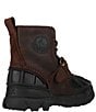 Color:Dark Brown/Black - Image 2 - Boys' Oslo Leather Buckled Boots (Youth)