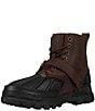 Color:Dark Brown/Black - Image 4 - Boys' Oslo Leather Buckled Boots (Youth)