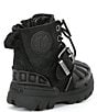 Color:Black - Image 2 - Boys' Oslo Hi Lace-Up Buckle Boots (Infant)
