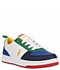 Color:White/Royal/Yellow - Image 1 - Boys' Polo Court II Sneakers (Infant)